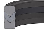KDS E 01 1/0 NBR F90 0.5м/c 40MPa -30/+100
