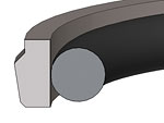 KPOR 131 Z PTFE 15м/c 40MPa -30/+120 